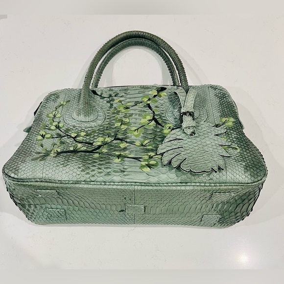 EXTREMELY RARE Vintage GaBaG.Co Moss Green, Hand Painted...